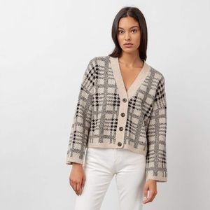Rails - Women’s Reese Plaid cardigan - Wool blend